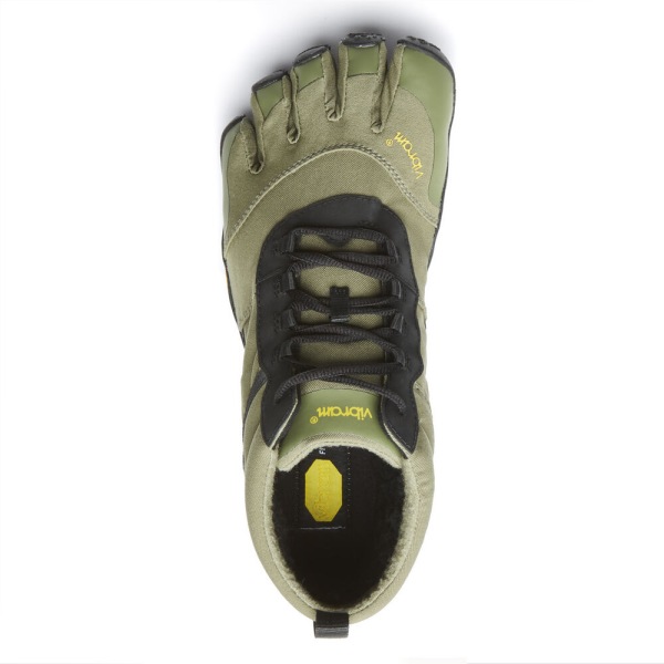 Panske Turistické Topánky Vibram Slovensko - FiveFingers V-Trek Insulated Čierne | 3542CKLWX